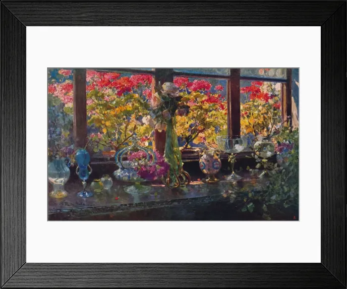 Framed Print : My Flowers, c1913. Artist: Paolo Sala Framed Print : My Flowers, c1913. Artist: Paolo Sala