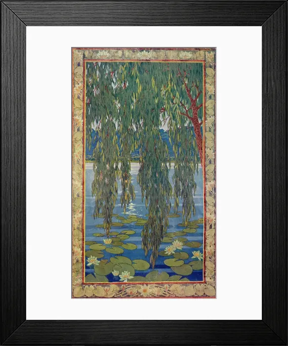 Framed Print : The Willow, c1913. Artist: Gunnar Wennerberg Framed Print : The Willow, c1913. Artist: Gunnar Wennerberg