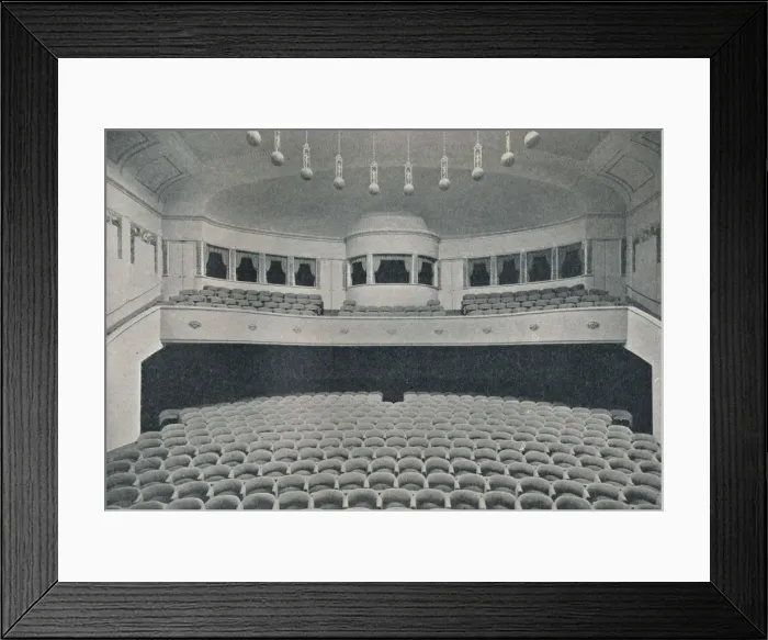 Framed Print : Interior of a new Kino Theatre in the West End of Berlin, c1913 Framed Print : Interior of a new Kino Theatre in the West End of Berlin, c1913