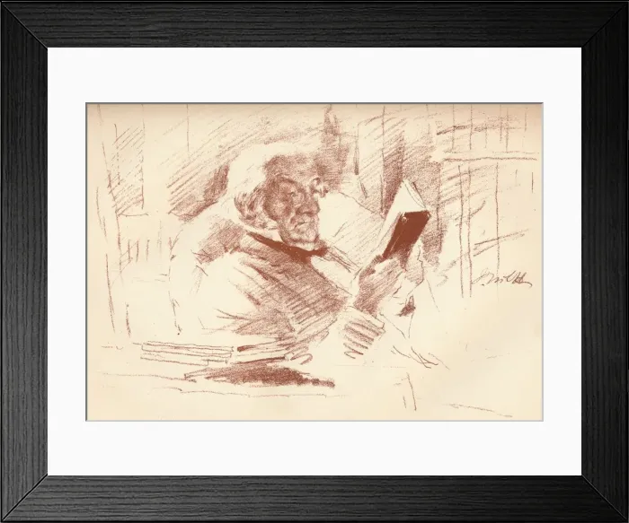 Framed Print : Portrait of Mr. Gladstone, 1896. Artist: John McLure Hamilton Framed Print : Portrait of Mr. Gladstone, 1896. Artist: John McLure Hamilton