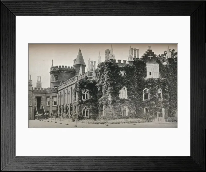 Framed Print : Strawberry Hill, the seat of the Rt. Hon. Lord Michelham, c1913 Framed Print : Strawberry Hill, the seat of the Rt. Hon. Lord Michelham, c1913