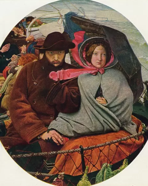 The Last of England, 1855. Artist: Ford Madox Brown