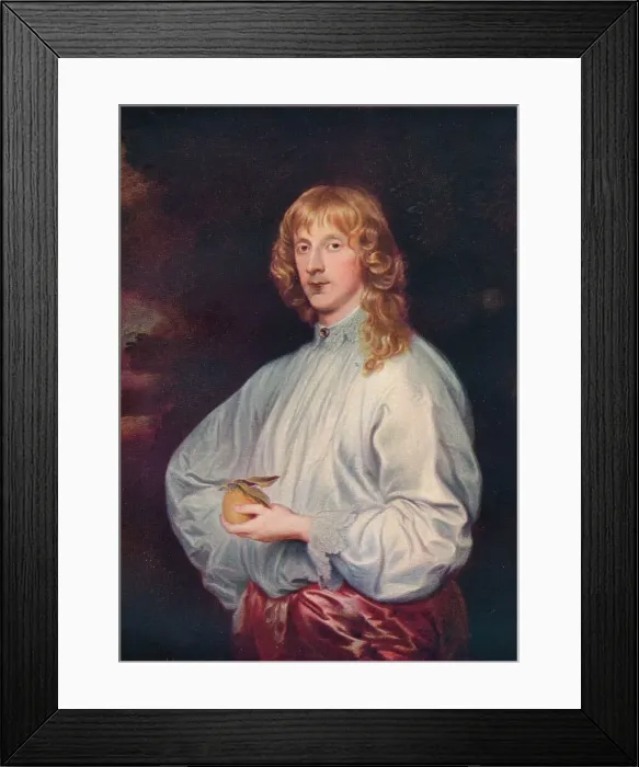 Framed Print : James Stuart, Duke Of Richmond And Lennox With His Attributes, 1634. Artist: Anthony van Dyck Framed Print : James Stuart, Duke Of Richmond And Lennox With His Attributes, 1634. Artist: Anthony van Dyck