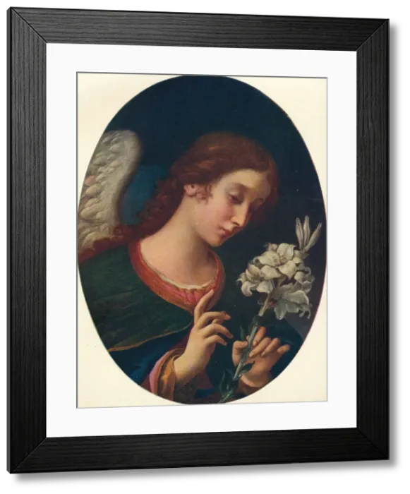 Framed Print : Angel of the Annunciation, 17th century. Artist: Carlo Dolci Framed Print : Angel of the Annunciation, 17th century. Artist: Carlo Dolci