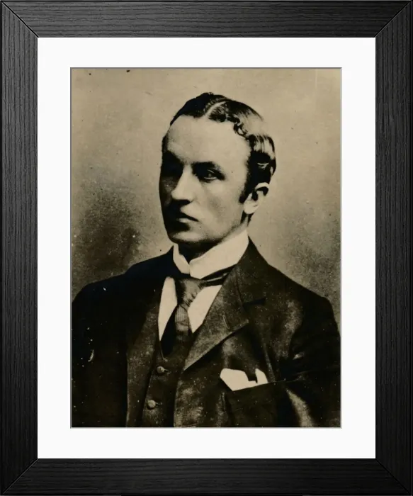 Framed Print : George Curzon, 1st Marquess Curzon of Kedleston, (1859-1925), British Conservative, 1894-1907 Framed Print : George Curzon, 1st Marquess Curzon of Kedleston, (1859-1925), British Conservative, 1894-1907