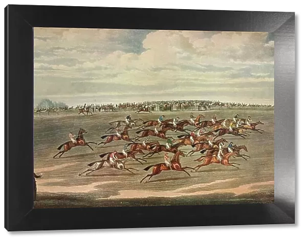 Epsom Races, 19th century. Artist: Smart & Hunt