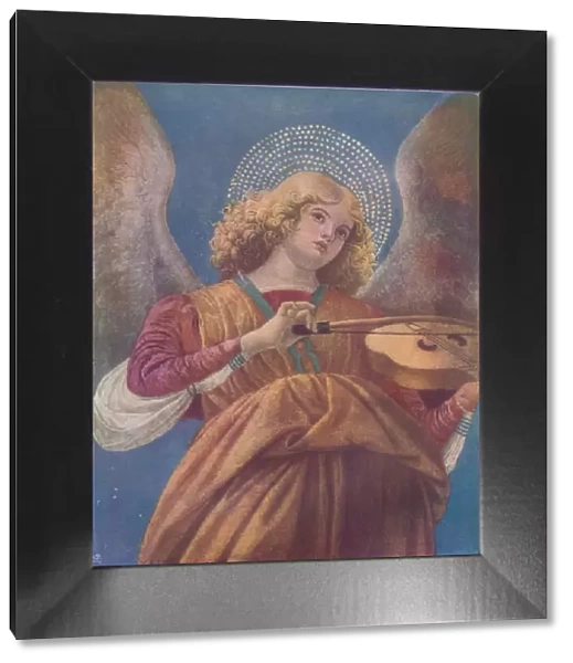 Musical Angel with Violin (fresco), c15th century. Artist: Melozzo da Forli