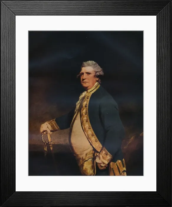 Framed Print : Augustus Keppel, Viscount Keppel, 1779. Artist: Sir Joshua Reynolds Framed Print : Augustus Keppel, Viscount Keppel, 1779. Artist: Sir Joshua Reynolds
