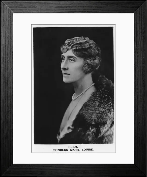 Framed Print : HRH Princess Marie Louise, 1937 Framed Print : HRH Princess Marie Louise, 1937