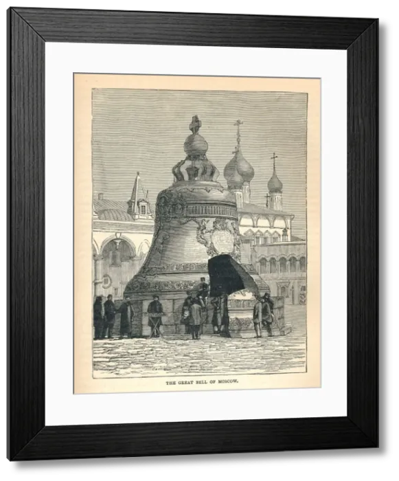 Framed Print : The Great Bell of Moscow, 1893 Framed Print : The Great Bell of Moscow, 1893