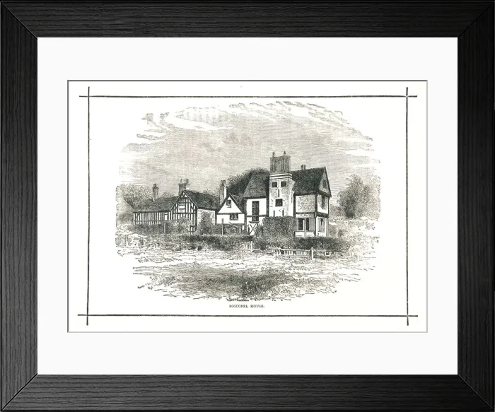 Framed Print : Boscobel House, Shropshire, 1893 Framed Print : Boscobel House, Shropshire, 1893