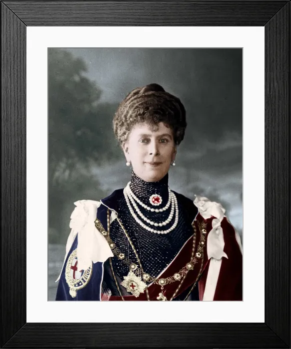 Framed Print : Queen Mary, consort of King George V of the United Kingdom, c1910s(?) Framed Print : Queen Mary, consort of King George V of the United Kingdom, c1910s(?)
