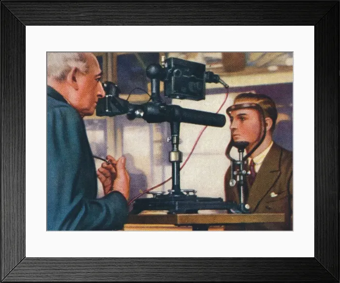 Framed Print : Eye-prints, 1938
