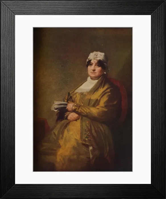 Framed Print : Mrs. Hobson of Markfield, c1895 Framed Print : Mrs. Hobson of Markfield, c1895