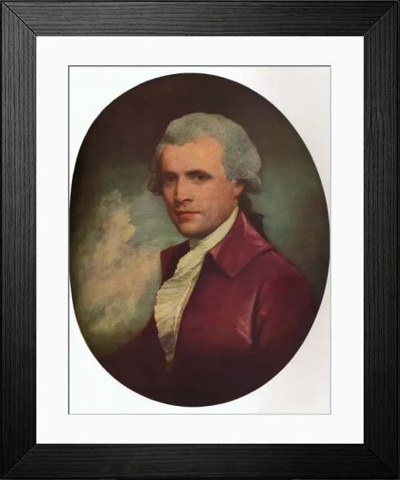 Framed Print : John Singleton Copley, c1784. Artist: Gilbert Stuart Framed Print : John Singleton Copley, c1784. Artist: Gilbert Stuart