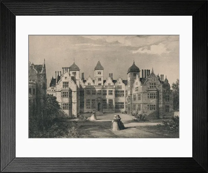 Framed Print : Aston Hall, Warwickshire, 1915 Framed Print : Aston Hall, Warwickshire, 1915