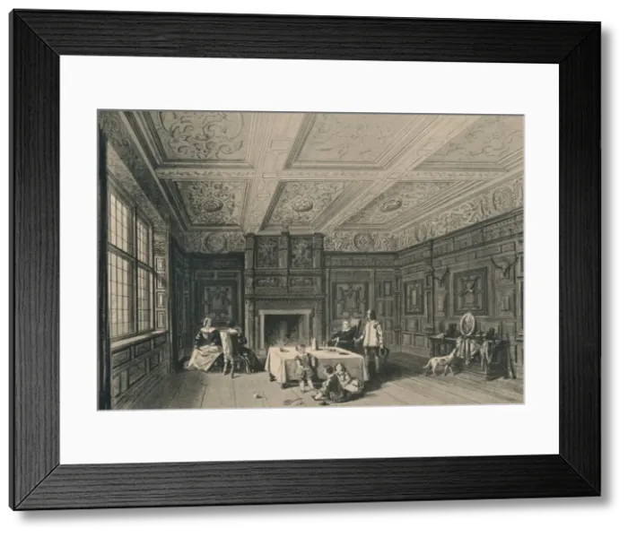 Framed Print : Benthall Hall, Shropshire, 1915 Framed Print : Benthall Hall, Shropshire, 1915