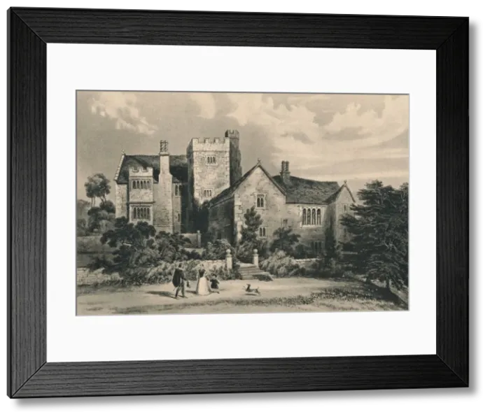 Framed Print : Throwley Hall, Staffordshire, 1915 Framed Print : Throwley Hall, Staffordshire, 1915