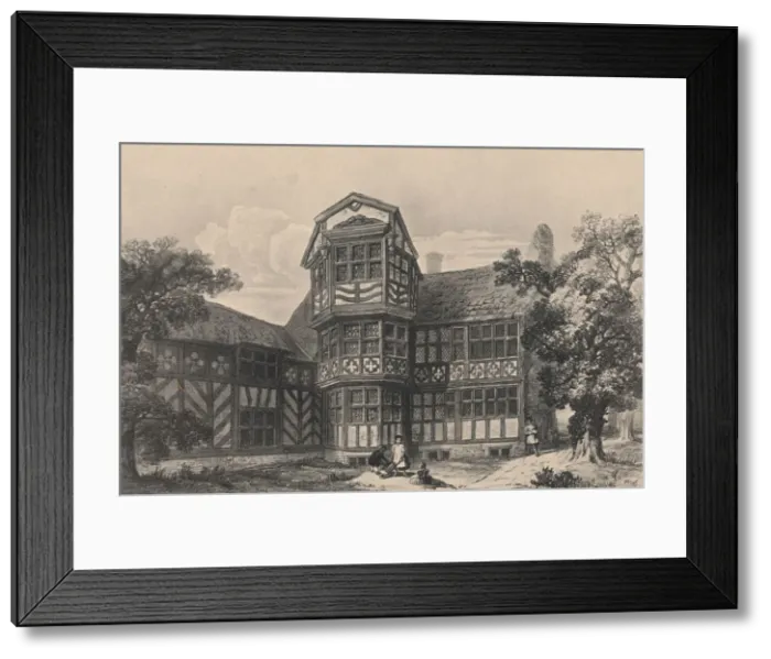 Framed Print : Gawsworth Old Hall, Cheshire, 1915 Framed Print : Gawsworth Old Hall, Cheshire, 1915