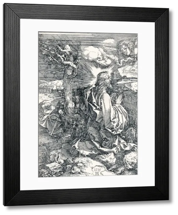 Framed Print : Agony in the Garden, 1515 (1906). Artist: Albrecht Durer Framed Print : Agony in the Garden, 1515 (1906). Artist: Albrecht Durer