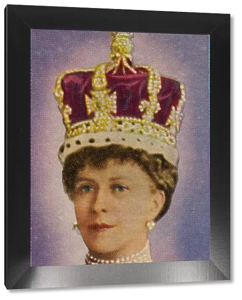 Queen Mary, consort of King George V, at her coronation, 1911 (1935)