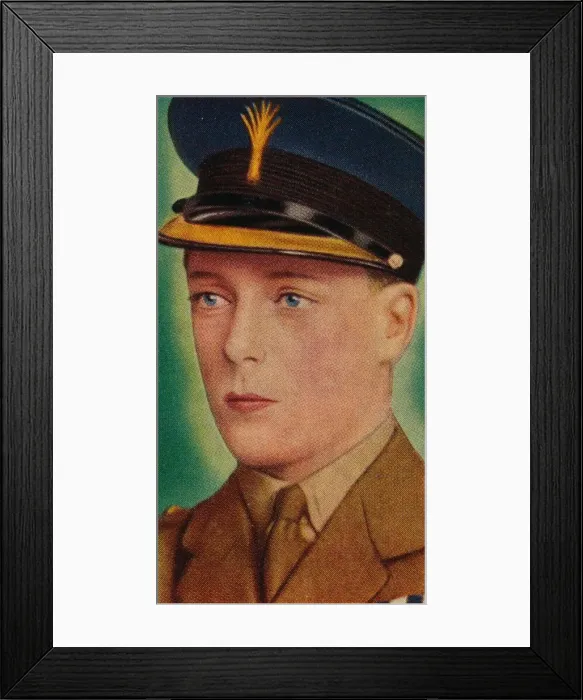 Framed Print : The Prince of Wales in the uniform of a colonel of the Welsh Guards, c1919 (1935) Framed Print : The Prince of Wales in the uniform of a colonel of the Welsh Guards, c1919 (1935)