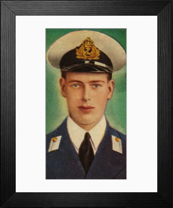 Framed Print : The Duke of Kent when he was a midshipman in the Royal Navy, c1920s (1935) Framed Print : The Duke of Kent when he was a midshipman in the Royal Navy, c1920s (1935)