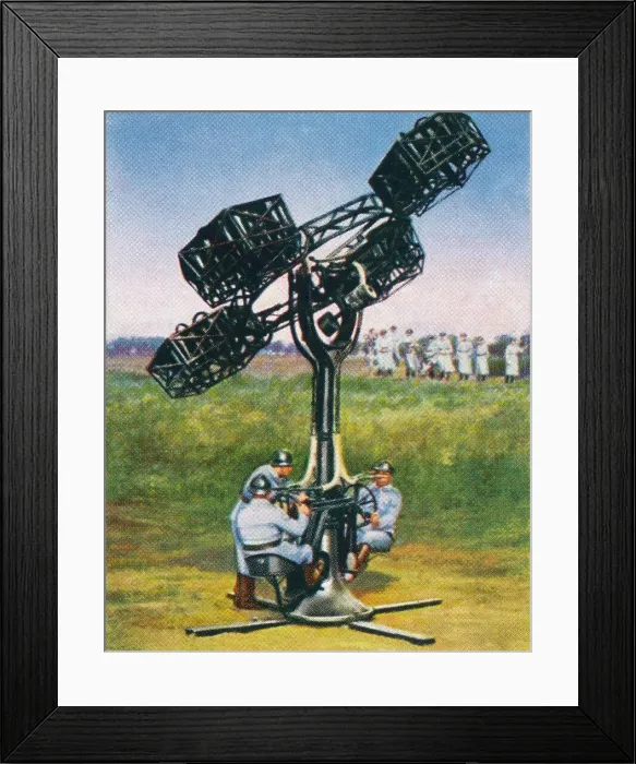 Framed Print : Deteting unseen enemies, 1938 Framed Print : Deteting unseen enemies, 1938