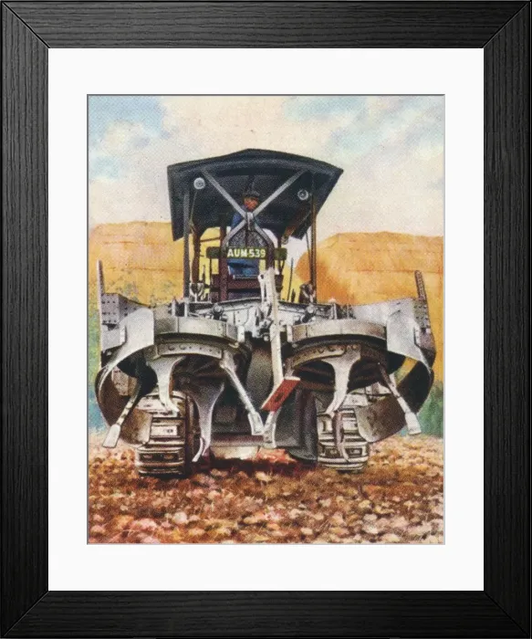 Framed Print : The Gyrotiller, 1938 Framed Print : The Gyrotiller, 1938
