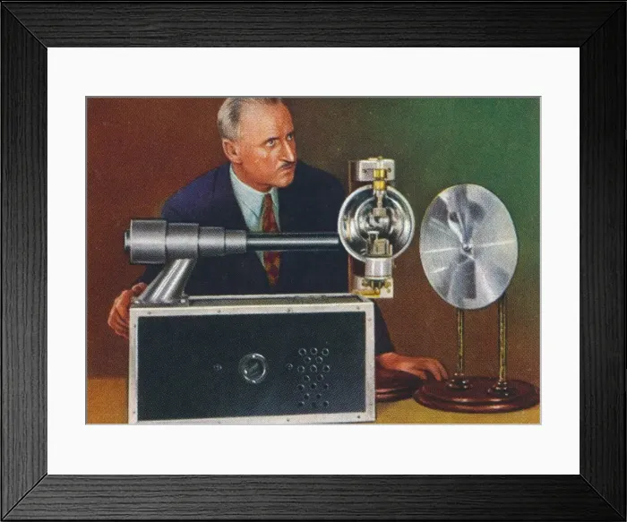 Framed Print : The Ignitron tube, 1938 Framed Print : The Ignitron tube, 1938
