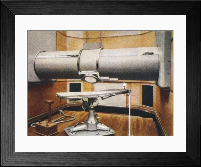 Framed Print : Million volt X-ray tube, 1938 Framed Print : Million volt X-ray tube, 1938