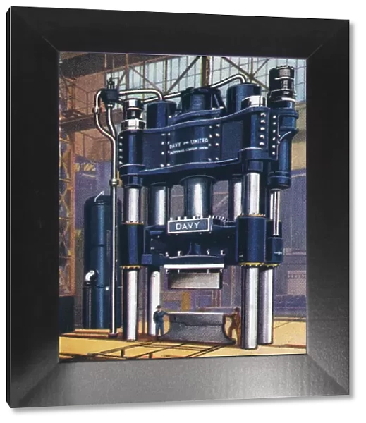 6000-ton forging press, 1938