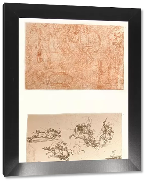 Two drawings, c1472-c1519 (1883). Artist: Leonardo da Vinci