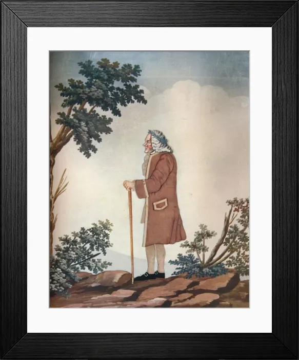 Framed Print : Portrait of Voltaire, c18th century. Artist: Johann Huber Framed Print : Portrait of Voltaire, c18th century. Artist: Johann Huber