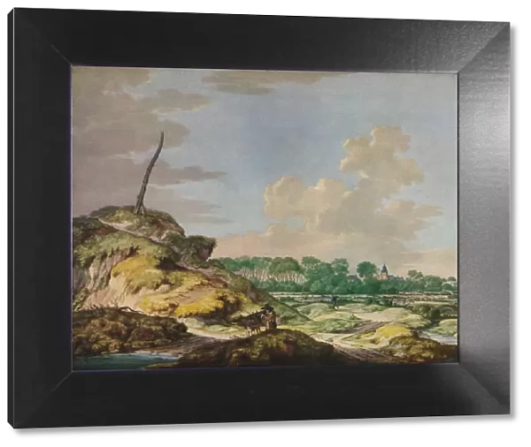 Landscape with Sportsman, and Distant View of Middleburg, c17th century. Artist: Jan Goedart