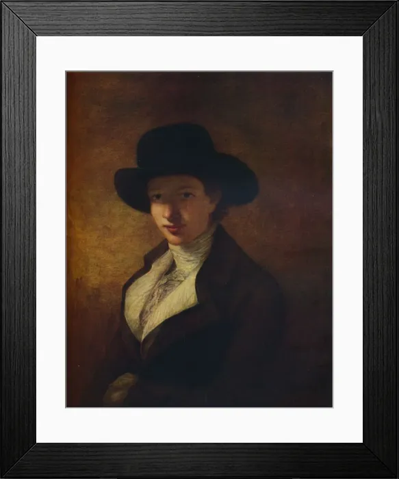 Framed Print : Miss Hannah Wright, c1780. Artist: Joseph Wright of Derby Framed Print : Miss Hannah Wright, c1780. Artist: Joseph Wright of Derby