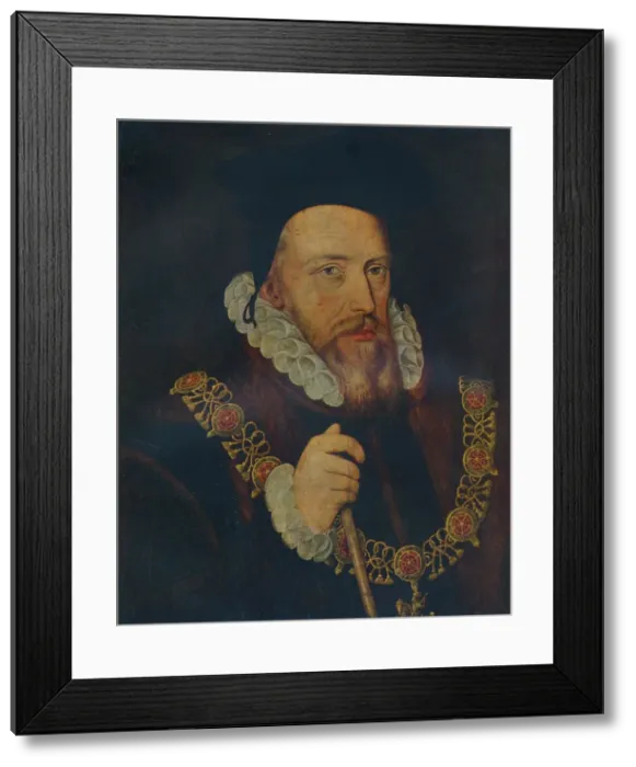 Framed Print : William Cecil, Lord Burghley, 16th century Framed Print : William Cecil, Lord Burghley, 16th century