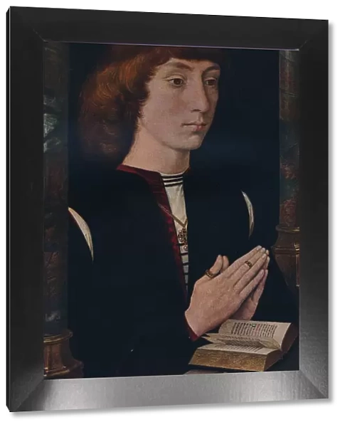 A Young Man at Prayer, c1475. Artists: Cecil Reginald Grundy, Hans Memling