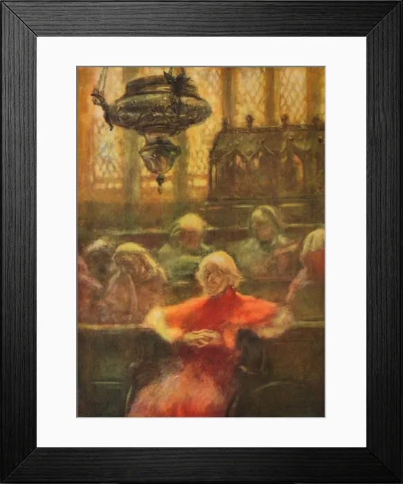 Framed Print : The Cardinal, 1898. Artist: Gaston la Touche Framed Print : The Cardinal, 1898. Artist: Gaston la Touche