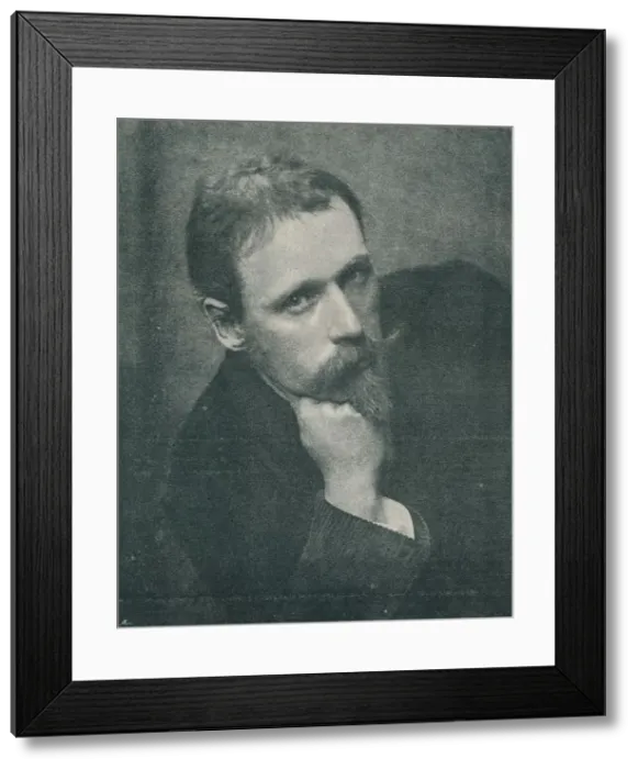 Framed Print : Mr. Walter Crane, c1893. Artist: Frederick Hollyer Framed Print : Mr. Walter Crane, c1893. Artist: Frederick Hollyer