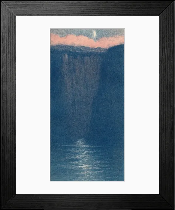 Framed Print : Auto-Lithograph by F. F. Foottet, c1900. Artist: Frederick Francis Foottet Framed Print : Auto-Lithograph by F. F. Foottet, c1900. Artist: Frederick Francis Foottet