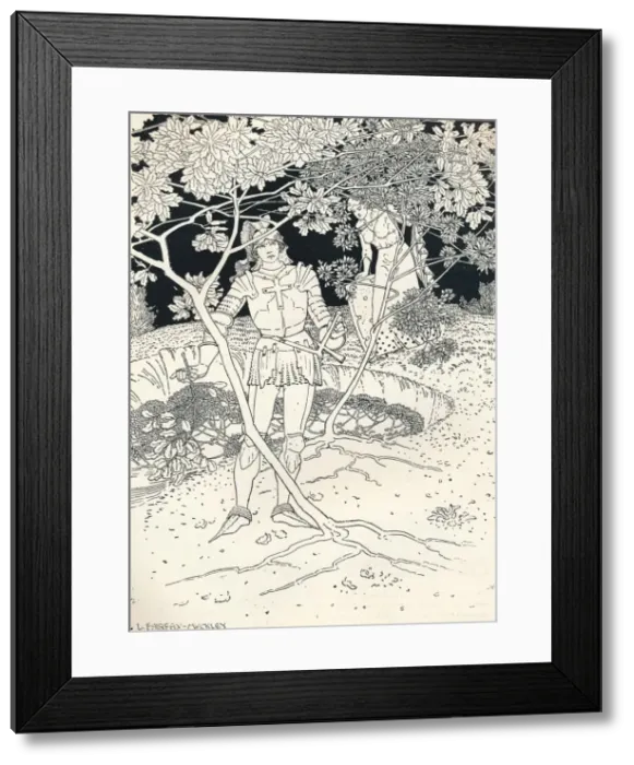 Framed Print : Illustration to Spensers Faerie Queene. Canto II. Verse 30, c1895. Artist: Louis Fairfax Muckley Framed Print : Illustration to Spensers Faerie Queene. Canto II. Verse 30, c1895. Artist: Louis Fairfax Muckley