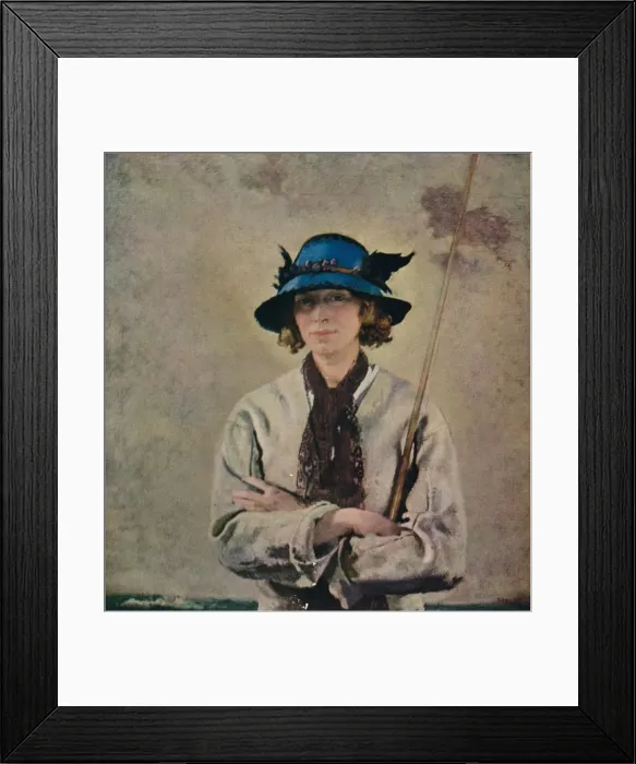 Framed Print : The Angler, c1912. Artist: William Newenham Montague Orpen Framed Print : The Angler, c1912. Artist: William Newenham Montague Orpen