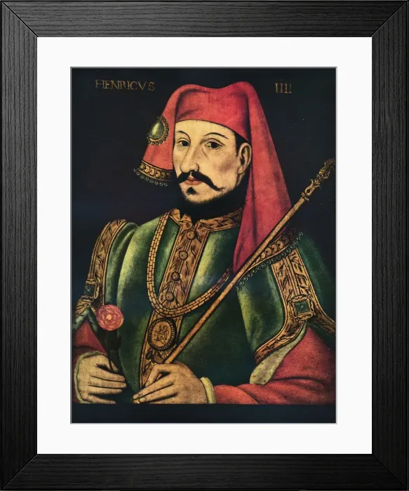 Framed Print : King Henry IV, 16th century Framed Print : King Henry IV, 16th century