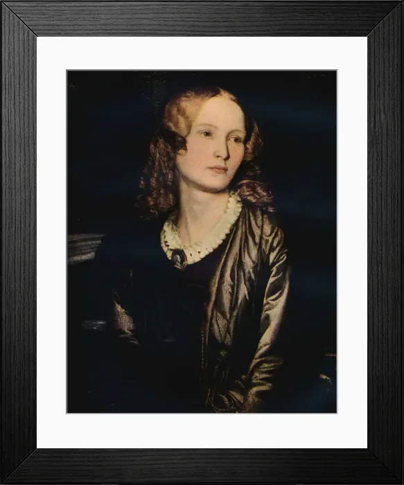 Framed Print : Mary Ann, Wife of Leonard Collman, c1854. Artist: Alfred George Stevens Framed Print : Mary Ann, Wife of Leonard Collman, c1854. Artist: Alfred George Stevens