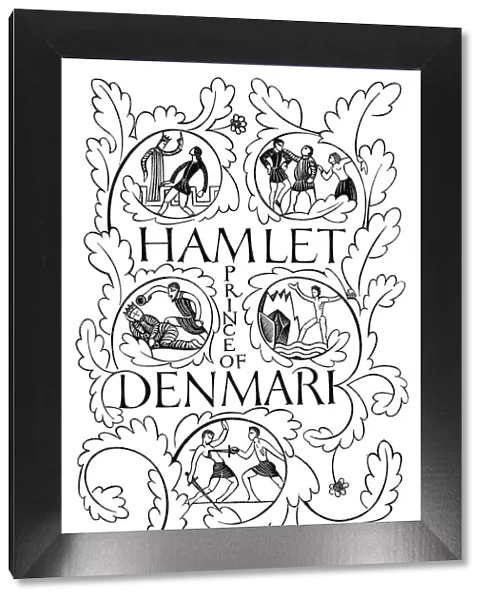 Title page for Hamlet, 1932. Artist: Eric Gill