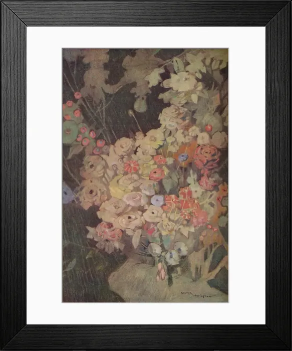 Framed Print : Fresh from the Florist, c20th century. Artist: George Sheringham Framed Print : Fresh from the Florist, c20th century. Artist: George Sheringham