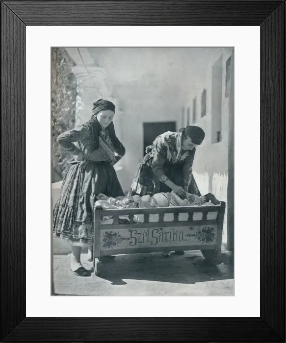 Framed Print : Hungarian Peasant Life, c1932. Artist: Rudolf Balogh Framed Print : Hungarian Peasant Life, c1932. Artist: Rudolf Balogh