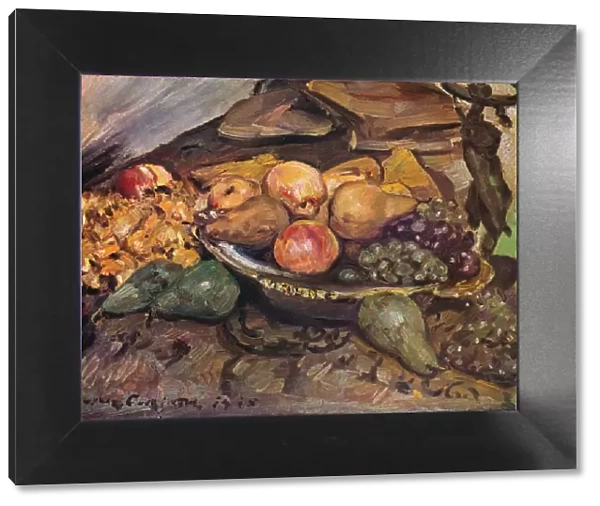 Still-Life with Fruit, c20th century. Artist: Lovis Corinth