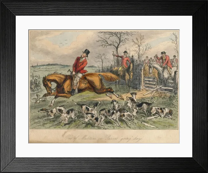 Framed Print : One of Multum in Parvos going days, 1865. Artists: John Leech, Hablot Knight Browne Framed Print : One of Multum in Parvos going days, 1865. Artists: John Leech, Hablot Knight Browne